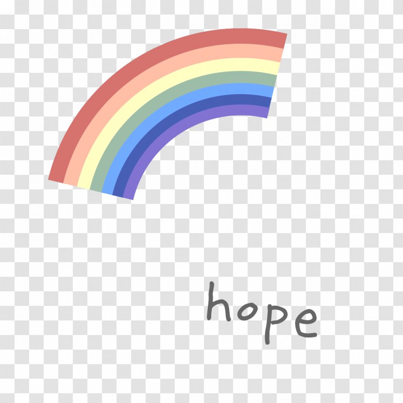 Rainbow Color Cartoon - Logo Transparent PNG