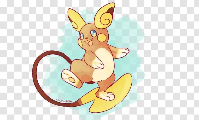 Raichu Fan Art Alola Drawing Illustration - Pokemon - Dog Transparent PNG