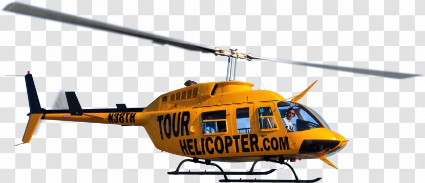 Helicopter Aircraft Airplane Bell 206 407 - Rotor Transparent PNG