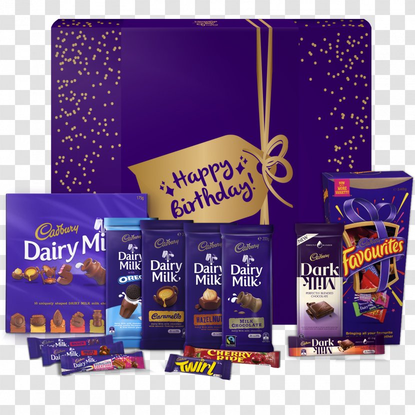 Cadbury Dairy Milk Gift Chocolate - Hamper Transparent PNG