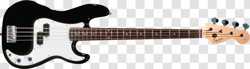 Fender Precision Bass Squier Guitar Bullet Jazz - Cartoon Transparent PNG