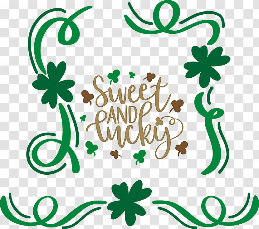 Sweet And Lucky Lucky St Patricks Day Transparent PNG