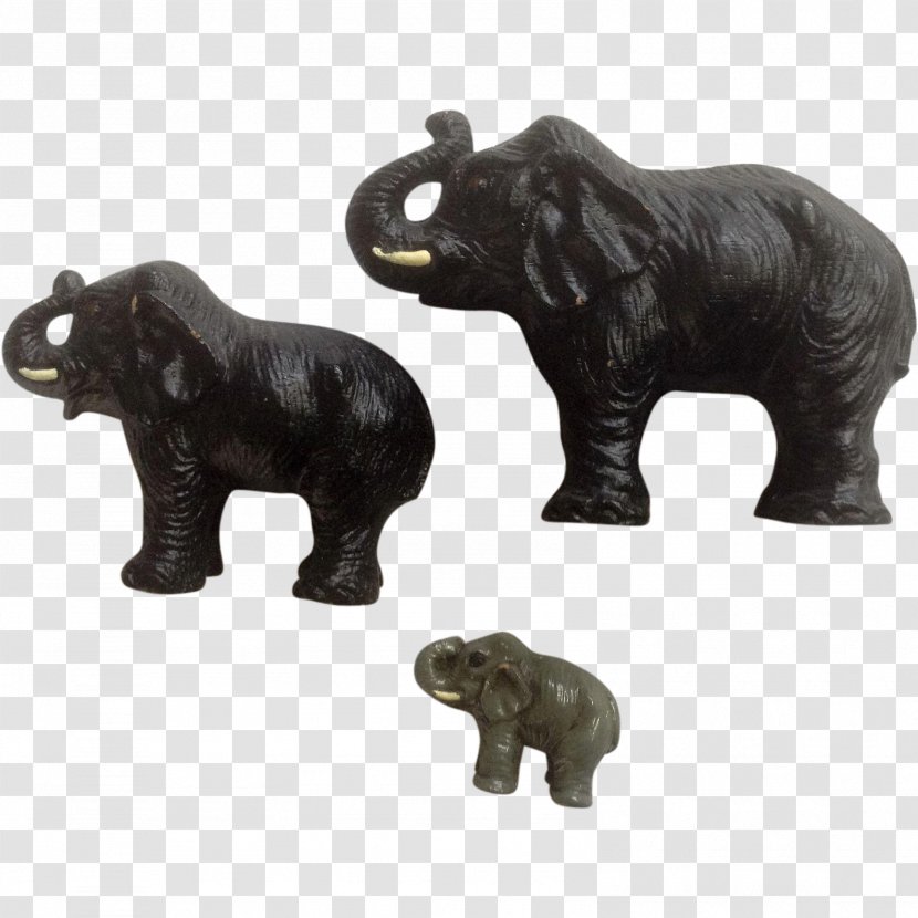 Indian Elephant Lineol African Figurine - Micro Miniature - Germany Transparent PNG