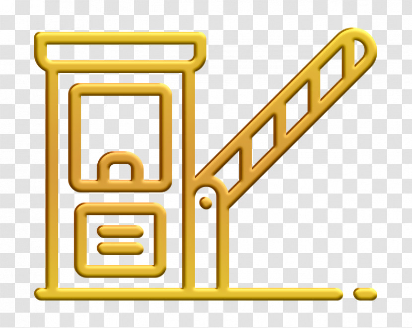 Barrier Icon Toll Road Icon City Icon Transparent PNG
