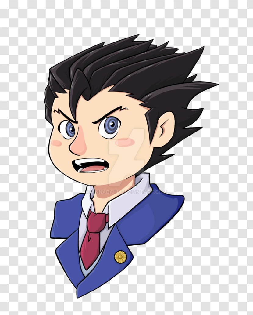 Phoenix Wright Clip Art - Watercolor Transparent PNG