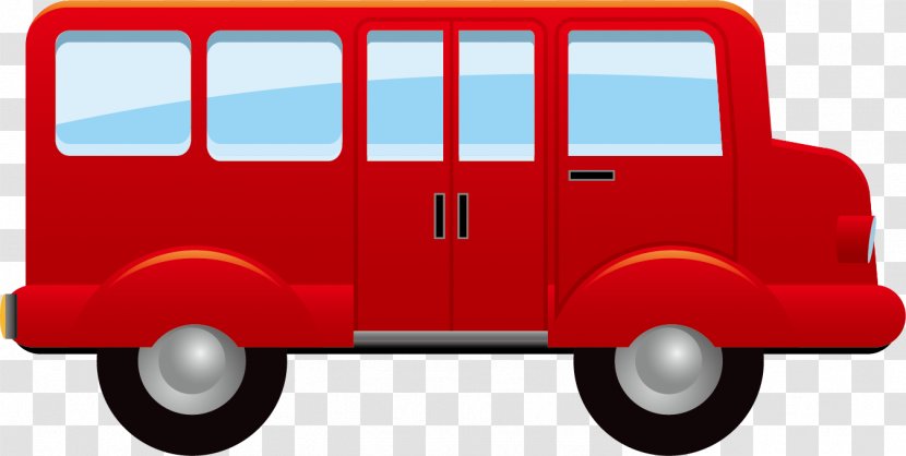 Bus Clip Art - Ha - School Vector Material Transparent PNG