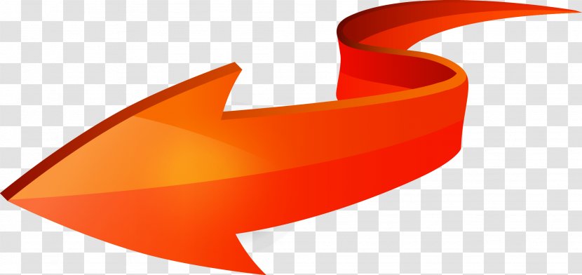 Orange Arrow Arah Euclidean Vector - Dynamics - Dynamic Transparent PNG