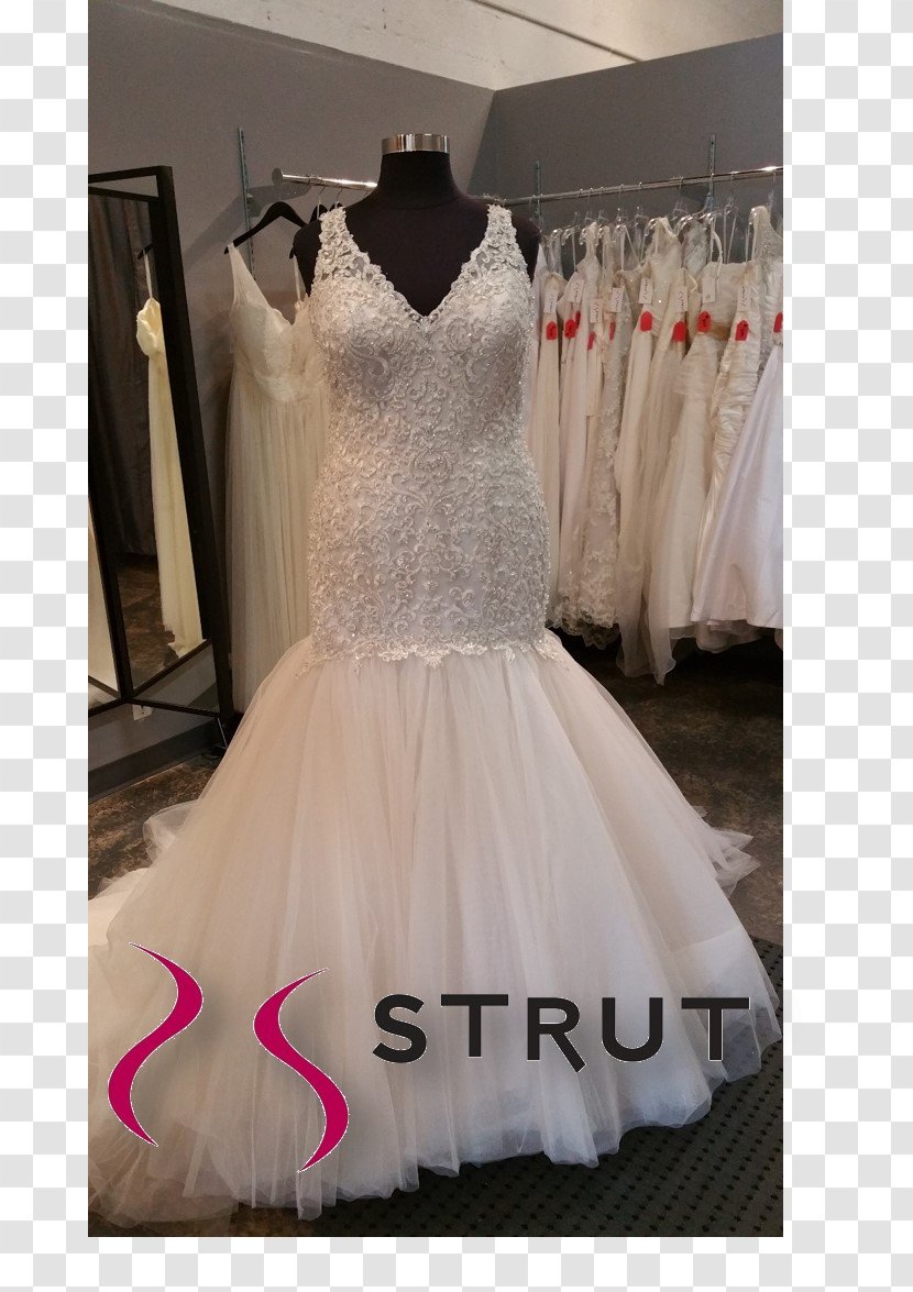 Wedding Dress Cocktail Shoulder - Flower Transparent PNG