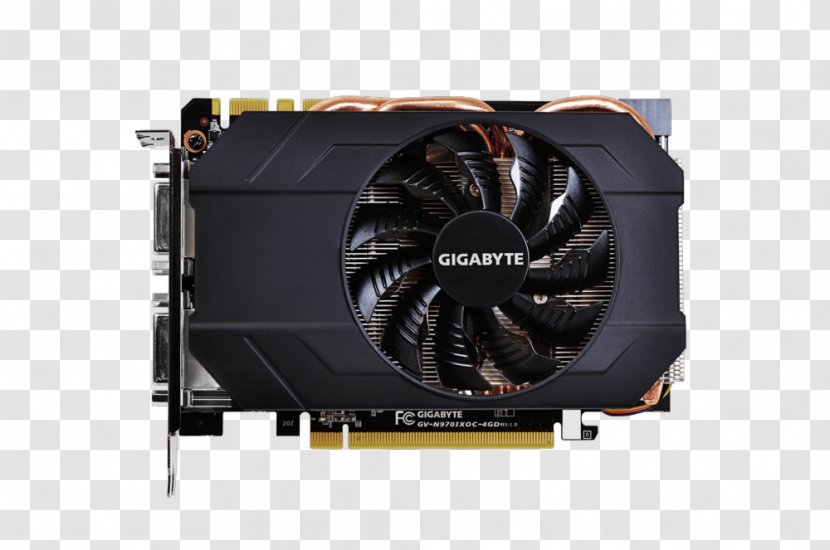 Graphics Cards & Video Adapters MSI GTX 970 GAMING 100ME GDDR5 SDRAM GeForce Gigabyte Technology - Computer Component - Geforce Go Transparent PNG