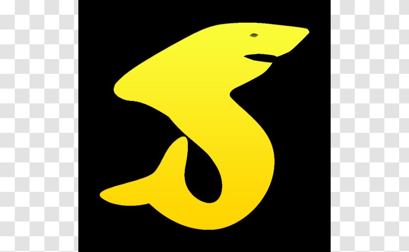 Marine Mammal Clip Art Number Product Design Line - Symbol - Yellow Transparent PNG