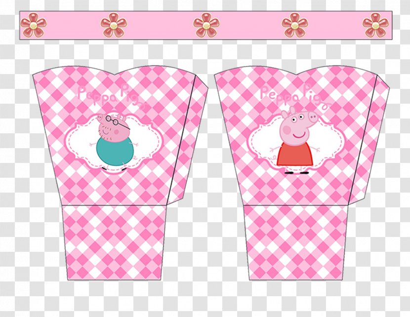 Basket Mummy Pig Birthday The Power Cut - Party - Peppa Transparent PNG