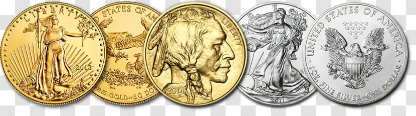 Coin Gold Ounce U.S. 1 - Money - Precious Metal Transparent PNG