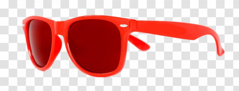 Sunglasses Red Color Grayscale - Colored Glass Cups Transparent PNG