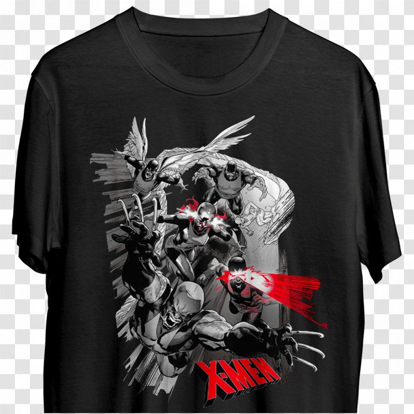 Long-sleeved T-shirt X-Men Wootbox Mutant - Top Transparent PNG