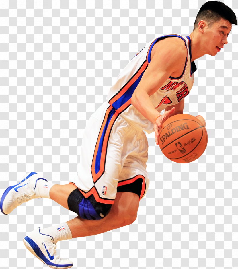 Jeremy Lin Basketball New York Knicks Protective Gear In Sports Knee - Brooklyn Nets Transparent PNG