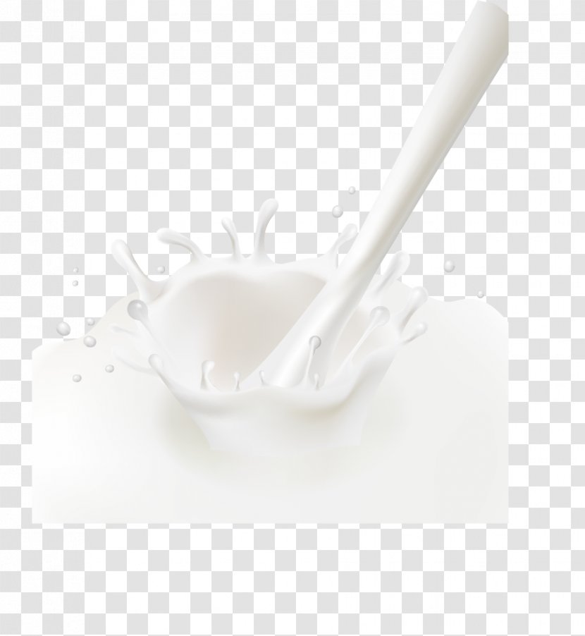 Milk Download - Cutlery - Vector Transparent PNG