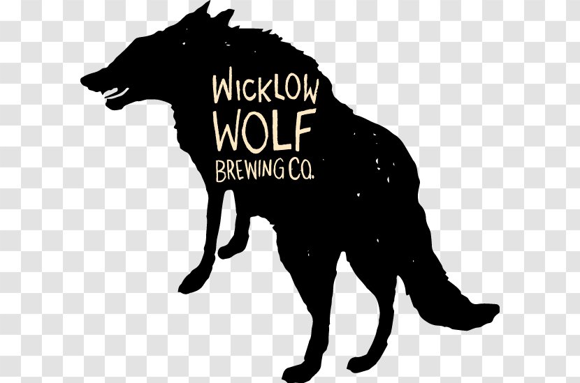 Wicklow Wolf Brewing Company Beer American Amber Ale Cider - Logo Transparent PNG