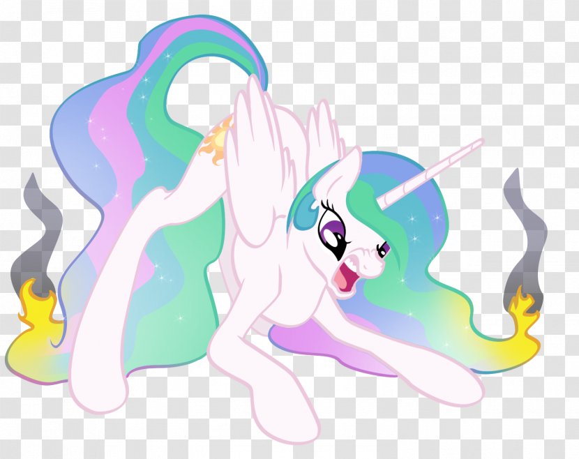 Pony Princess Celestia Twilight Sparkle Snarl Horse - Watercolor Transparent PNG