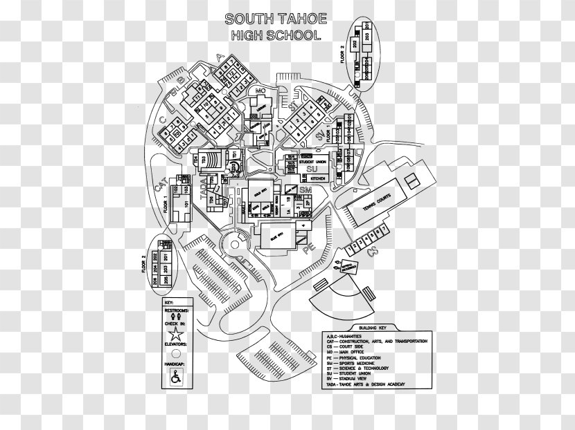 South Tahoe High School El Dorado Union District Stateline National Secondary - Area Transparent PNG