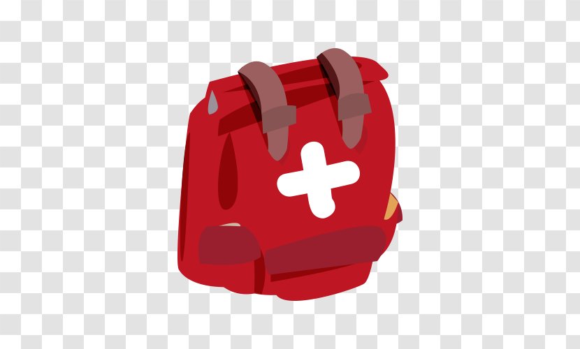 Backpack Red Clip Art - Artworks Transparent PNG