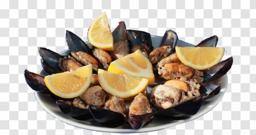 Stuffed Mussels Adana Food Dereboyu Avenue - Clams Oysters And Scallops - Table Set Transparent PNG