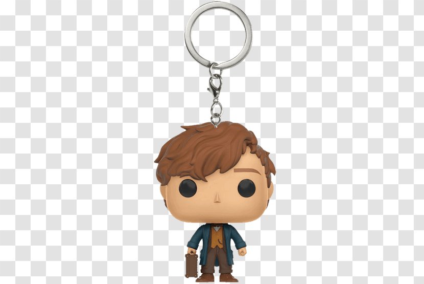 Newt Scamander Fantastic Beasts And Where To Find Them Funko Key Chains Action & Toy Figures - Keychain Transparent PNG