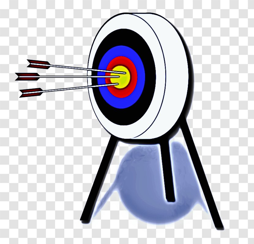 Bow And Arrow - Dartboard - Sports Equipment Games Transparent PNG