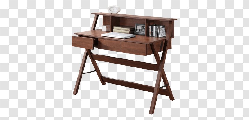 Table Writing Desk Computer Study - Hutch Transparent PNG