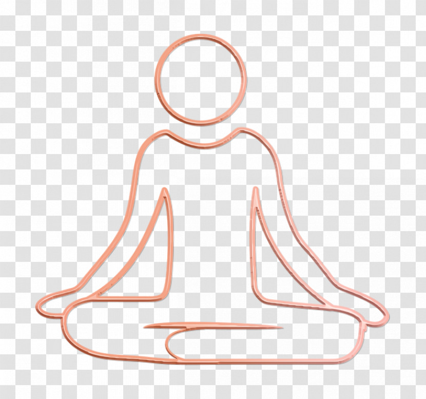 Lifestyles Icon Meditation Yoga Posture Icon Yoga Icon Transparent PNG