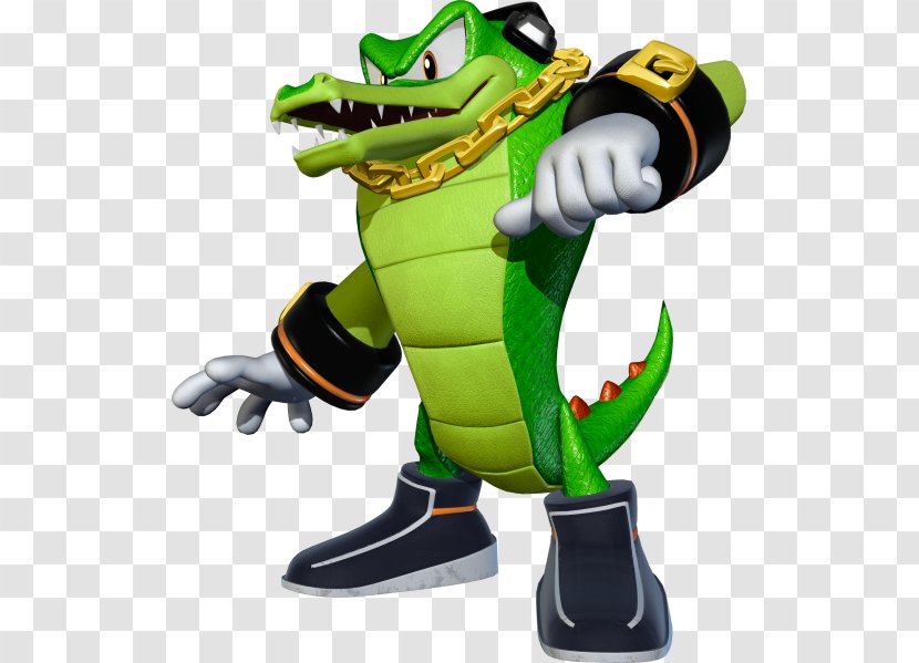Vector The Crocodile Espio Chameleon Sonic Hedgehog Mario & At Olympic Games Tails - Toy Transparent PNG