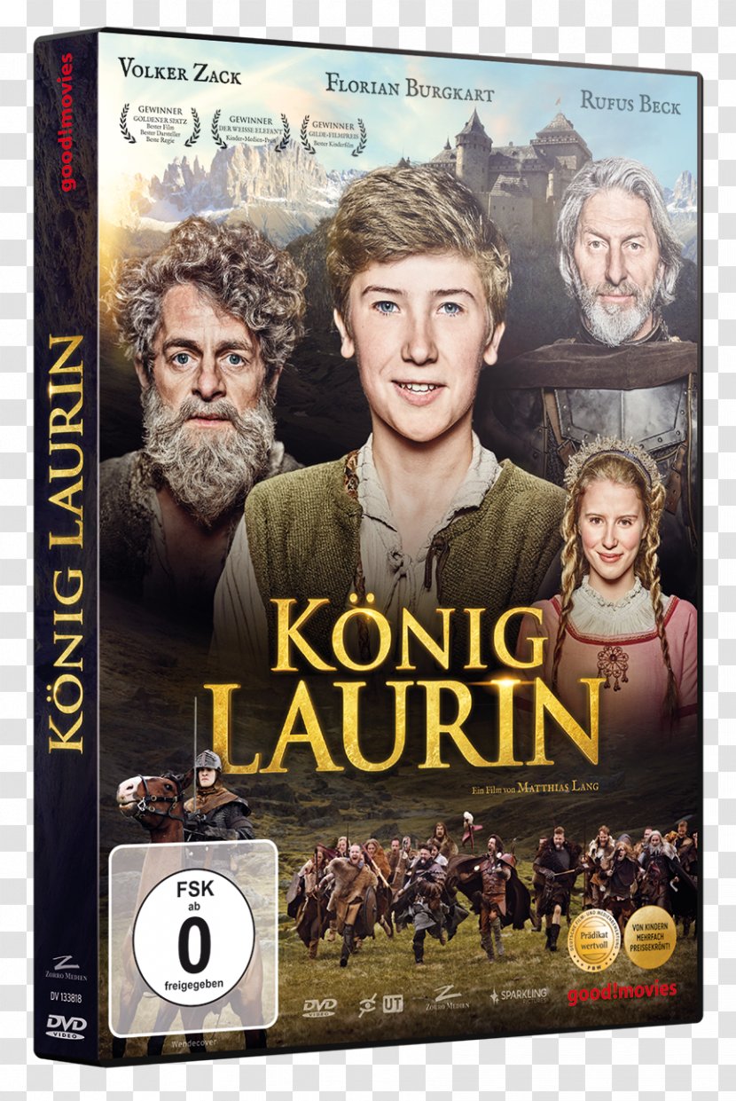 Rufus Beck Matthias Lang King Laurin Germany Film - Streaming Media - Dvd Transparent PNG