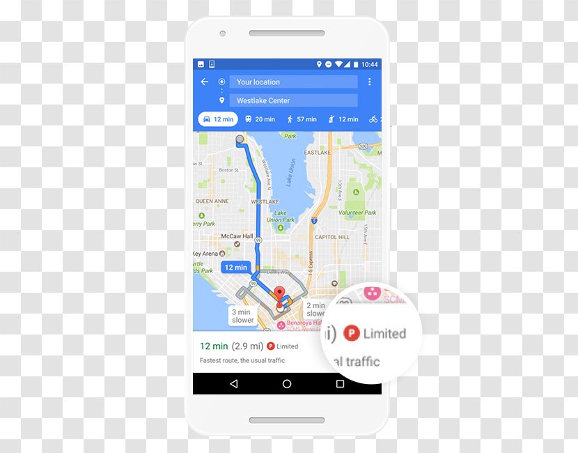 Google Maps Car Park Parking - Map Transparent PNG