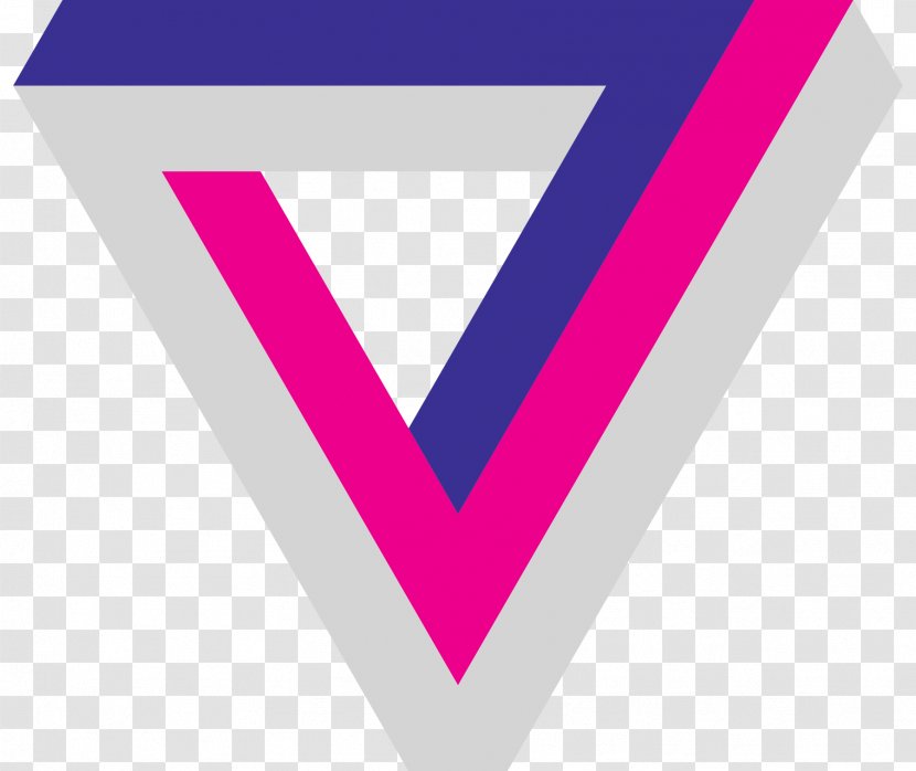 The Verge Vox Media News - Brand - Magenta Transparent PNG