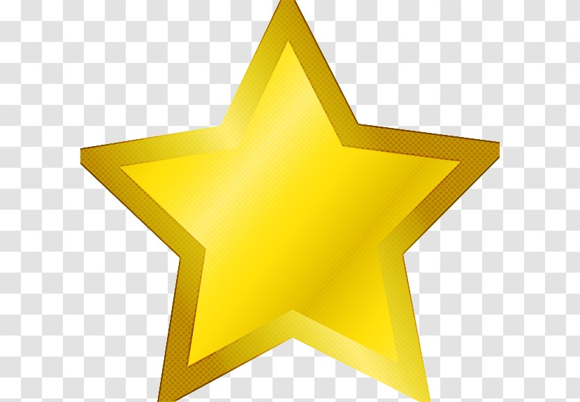 Yellow Star Clip Art Transparent PNG