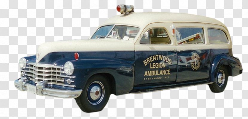 Central Islip Car Brentwood Legion Ambulance Vehicle - Cadillac Transparent PNG