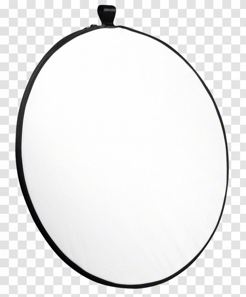 Line White - Oval Transparent PNG