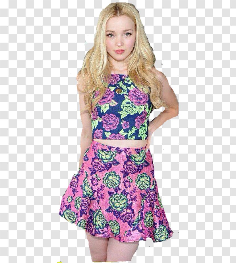 Dove Cameron Actor Female Disney Channel Circle Of Stars Dress - Heart Transparent PNG