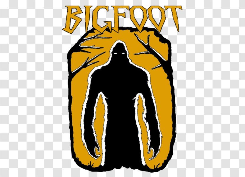 Bigfoot Grassman Yeti Paranormal Character - Vector Saphire Transparent PNG