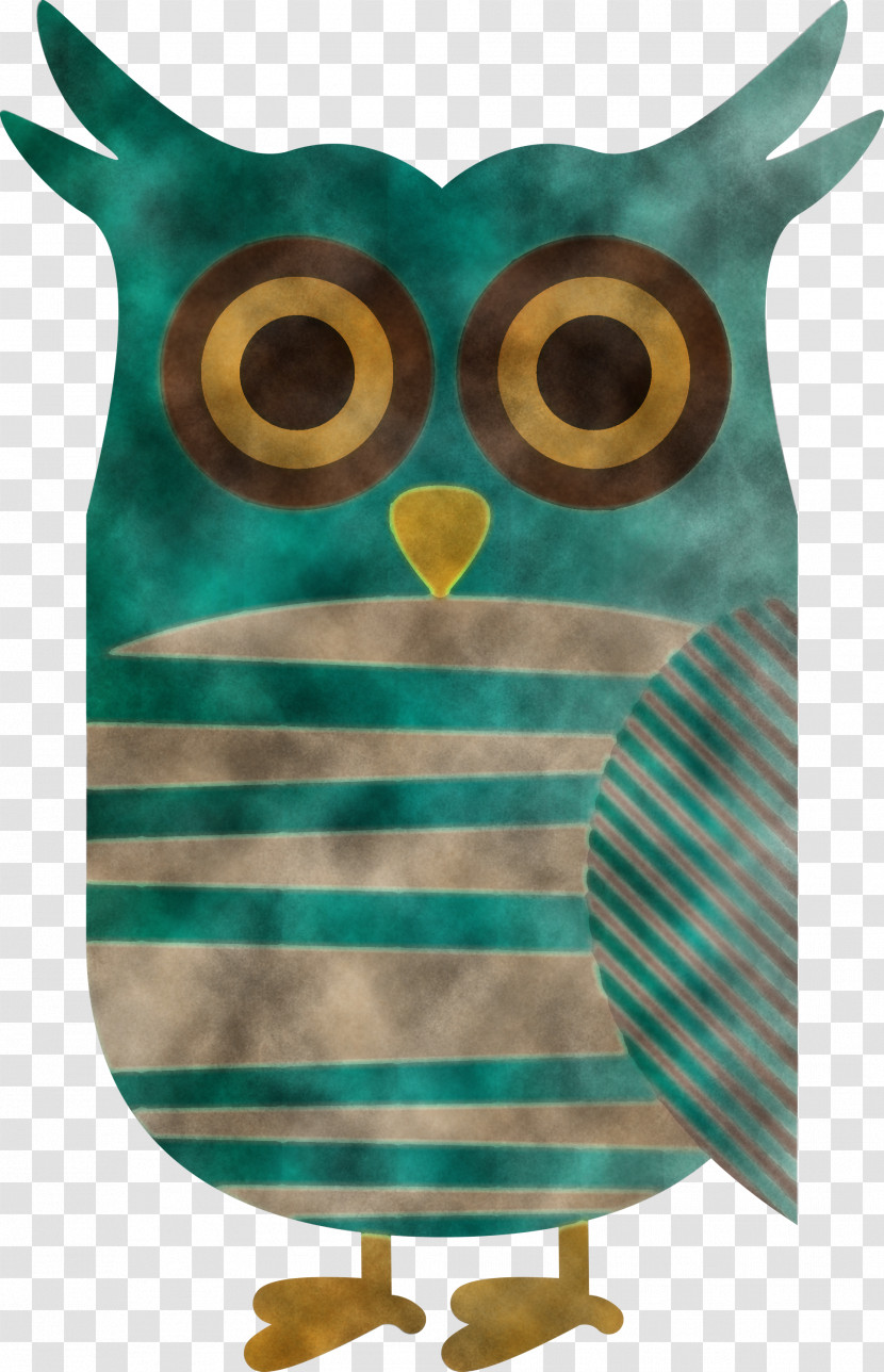 Owl M Teal Beak Transparent PNG