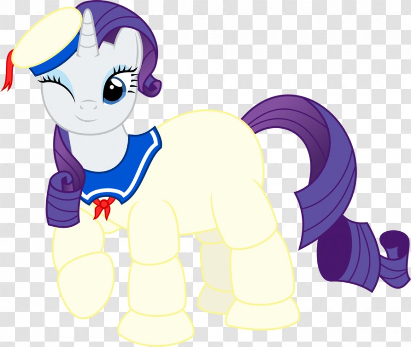 Pony Stay Puft Marshmallow Man Rarity Applejack Twilight Sparkle - Cartoon - Horse Transparent PNG