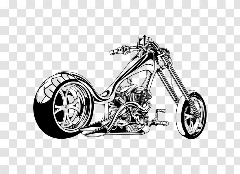Car Chopper Motorcycle Harley-Davidson Vehicle - Accessories Transparent PNG