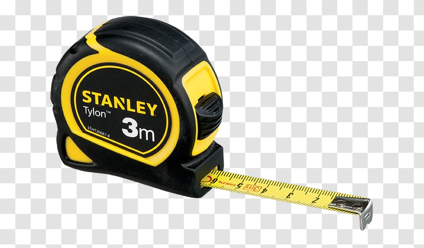 Stanley Hand Tools Tape Measures Measurement FatMax - Tool - Yellow Measure Transparent PNG