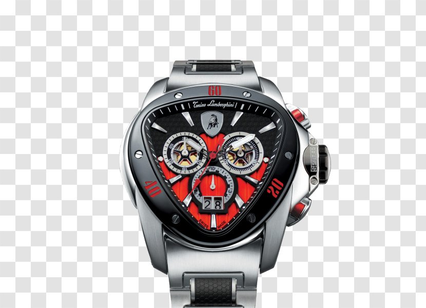Amazon.com Tonino Lamborghini Spyder 1100 Chronograph Watch - Strap Transparent PNG