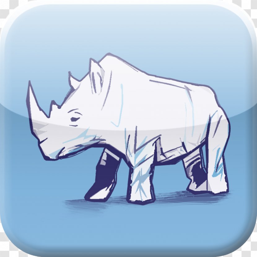 Mammal Drawing Horse Pig Animal - Art - Rhino Transparent PNG
