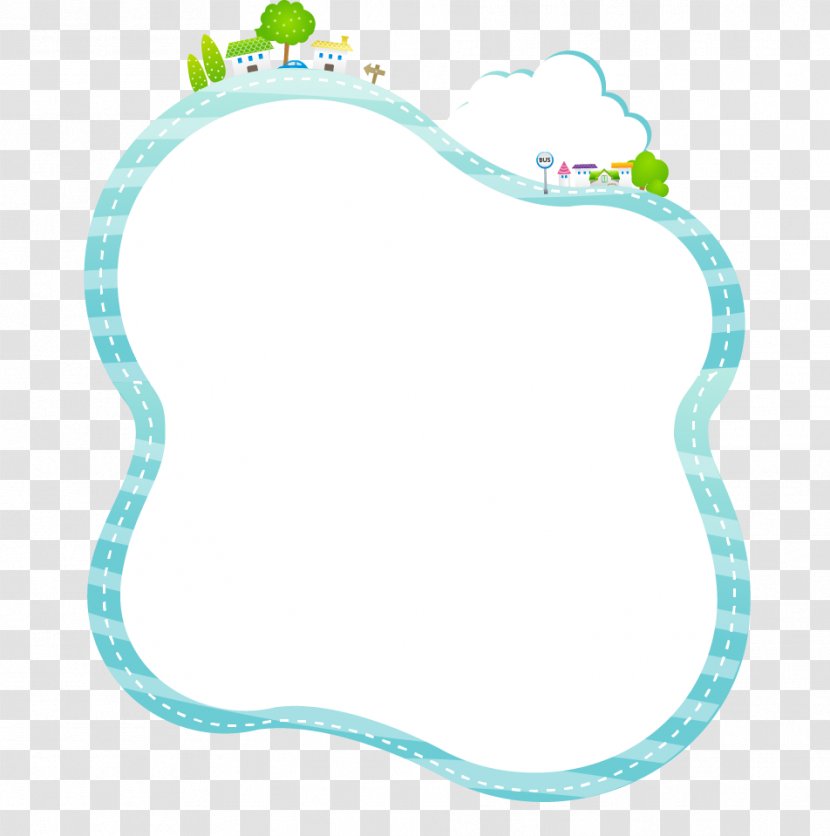 Pattern - Elements - Cartoon Border Transparent PNG