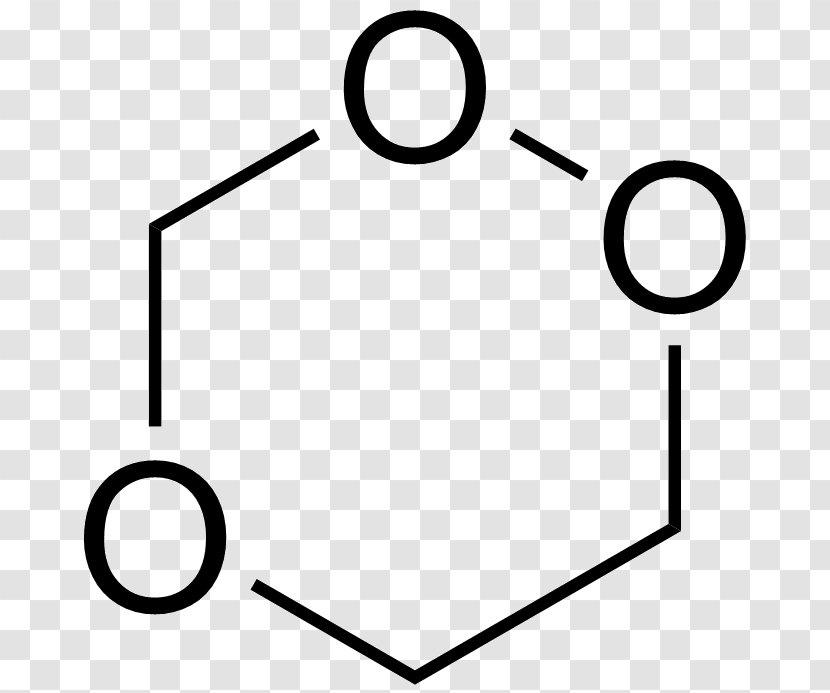 1,2,4-Trioxane 1,3,5-Trioxane Chemical Compound Molecular Formula - 1/2 Transparent PNG