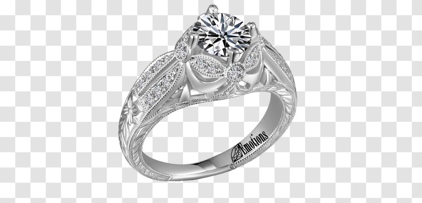 Wedding Ring Silver Body Jewellery Platinum Transparent PNG