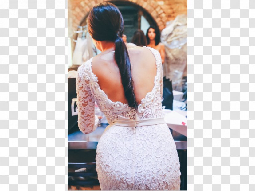 Wedding Dress Shoulder Cocktail Lace - Textile Transparent PNG