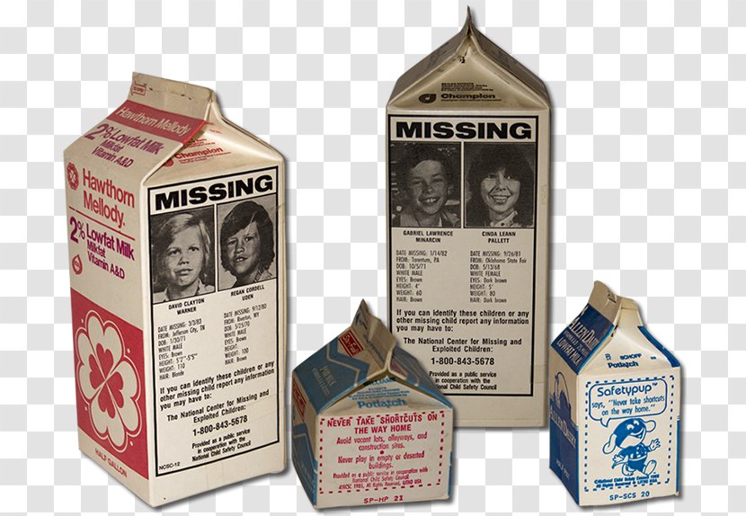 Disappearance Of Etan Patz Milk Carton Kids Child - Packaging And Labeling Transparent PNG
