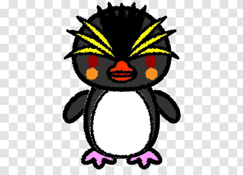 Southern Rockhopper Penguin Clip Art - Headgear Transparent PNG